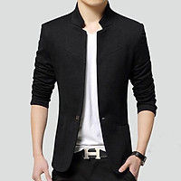 Áo Vest Nam cố trụ thiết kế đơn điệu H35