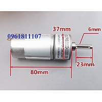 Động cơ giảm tốc 12v 550 12v 100 vòng 24v 200 vòng