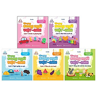 Combo Từ Vựng Song Ngữ Việt Anh: Cuốn 1 + 2 + 3 + 4 + 5 (Bộ 5 Cuốn)