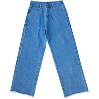 Quần Jean Nữ Ống Rộng Cotton 9 Tất (từ 45kg-56kg)