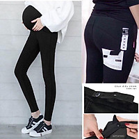 Quần legging bầu nâng mông
