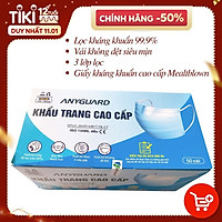 Khẩu trang y tế cao cấp ANYGUARD (ISO13485, FDA, CE), Hộp 50 cái