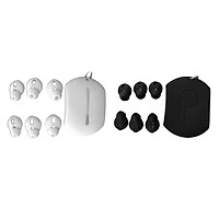 6 Pairs of Silicone Ear Pads Earbuds Eartips with Case for Airpods Headphones