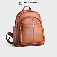 Balo nam-nữ thời trang YUUMY Mellow YBA26. Balo được làm bằng chất liệu chống thấm nước. Đựng vừa khổ giấy A4 và laptop 13 inch.