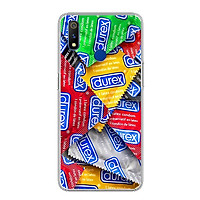 Ốp lưng cho Realme 3 Pro - 0217 DUREX - Silicone dẻo - Hàng Chính Hãng