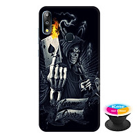 Ốp lưng điện thoại Asus Zenfone Max Pro M2 hình Xỳ Bích tặng kèm giá đỡ điện thoại iCase xinh xắn - Hàng chính hãng