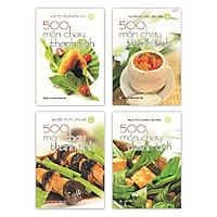 Sách - Bộ 500 Món Chay Thanh Tịnh Từ Tập 1 Đến Tập 4 (Bộ 4 Cuốn)