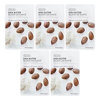 Bộ 5 Miếng The Face Shop Real Nature Shea Butter Face Mask 20g
