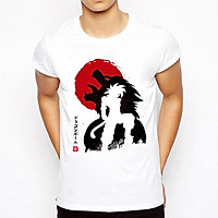 Áo thun Dragon Ball in hình Songoku - Form rộng BIGSIZE F2089