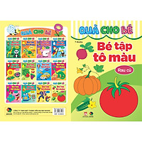 Quà cho bé : Bé tập tô màu : Rau củ
