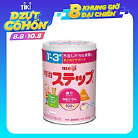 Sữa bột công thức Meiji Step Milk cho bé 1 đến 3 tuổi (800g) - Nhập khẩu Nhật
