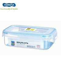 Hộp Nhựa Chữ Nhật Komax Biokips 71543 (670ml), nhựa PP chịu được nước nóng, xuất xứ Hàn Quốc
