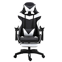 Ghế game chân xoay bọc da thư giãn ngả lưng có tựa chân hàng chính hãng