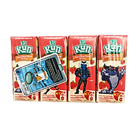 Big C - Lốc 4 sữa chua Kun vị kem dâu 180ml - 71279