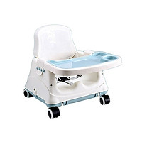 Ghế Ăn Dặm Cho Bé, Có Bánh Xe, Chân Cao, Gấp Gọn Dễ Dàng Mang Đi