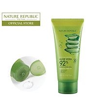 Gel lô hội dưỡng đa năng dạng tuýp NATURE REPUBLIC Soothing & Moisture Aloe Vera 92% Soothing Gel 250ml