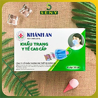 Khẩu trang y tế 4 lớp kháng khuẩn cao cấp Khánh An hộp 50 cái K02