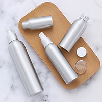 Travel Aluminum Bottle Cosmetic Split Bottle Skin Care Product Empty Bottle Squeeze Lotion Bottle