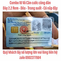 Thẻ Bọc Căn Cước Công Dân Thẻ ATM