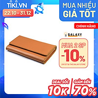 Ví Bóp Nữ Da Bò Thật Cầm Tay Clutch Handmade Cao Cấp Galaxy Store GVNUA06 - Hàng Chính Hãng (20x11 cm)