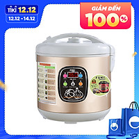 Máy làm tỏi đen Nhật Bản Fuki 6L FK-911 dòng tuỳ chỉnh (Vàng Gold) - Hàng chính hãng