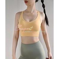 Áo bra tập gym nữ tập Yoga thể thao co giãn 4 chiều thấm hút mồ hồi - 017BRA42