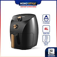 Nồi Chiên Không Dầu BIYI AF611 (4L) - Hàng Chính Hãng - Màu Đen