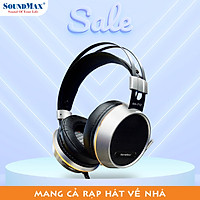 Tai Nghe Chơi Game Cảm Biến Rung Âm thanh Vòm 7.1 Có Đèn LED RGB SoundMax AH713 | Tai Nghe Chụp Tai Có Micro Tích Hợp SoundMax AH-713 | Gaming Headset - Hàng Chính Hãng