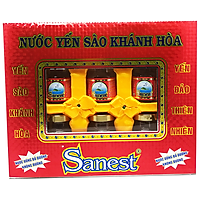 Lốc 6 hộp nước yến sào Khánh Hòa Sanest 70ml - 80450