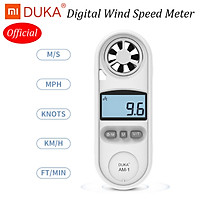 Máy đo tốc độ gió cầm tay Xiaomi DUKA Máy đo tốc độ gió cầm tay để đo nhiệt độ tốc độ gió