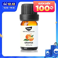 Tinh Dầu Cam Ngọt Kobi - Tinh Dầu Thiên Nhiên Nguyên Chất, Tinh Dầu Xông Phòng, Giúp Giảm Stress, Xua Đuổi Côn Trùng Và Khử Mùi Hiệu Quả, Thích Hợp Dùng Với Đèn Xông Và Máy Khuếch Tán Tinh Dầu (5ml)