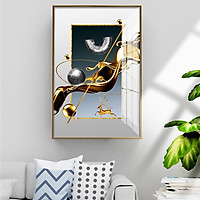 Tranh Tráng Gương Pha Lê Treo Tường Đẹp _ Tranh Trừu Tượng Đẹp