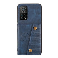 Bao da điện thoại dạng ví 2 ngăn để thẻ dành cho Xiaomi POCO X3 NFC Mi 10T Pro 10T Lite