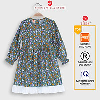 Váy Bé Gái TIHON Cho Mùa Đông Ấm Áp Xinh Xắn VT0250012