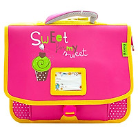 Cặp Học Sinh B.Bag Sweet C-12-028 - Màu Hồng Đậm