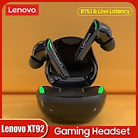 Tai nghe chơi game Lenovo XT92 không dây BT5.1 Cuộn dây di chuyển 10mm / AAC + SBC / Mic