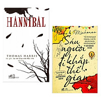 Combo 2 Cuốn Tiểu Thuyết Lãng Mạn Hay: Hannibal (Tái Bản 2018) + Sáu Người Đi Khắp Thế Gian (Tập 1) - Tái Bản 2018 / Tặng Kèm Bookmark Happy Life