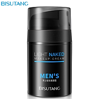 Kem nền trang điểm nhẹ dành cho nam Bisutang Che khuyết điểm Dấu vết mụn BB Cream Làm sáng tông màu da Kem nền lười biếng