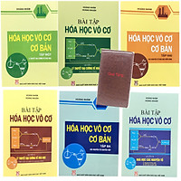 Trọn bộ 3 tập sách + sách bài tập Hóa Học Vô Cơ (tặng kèm sổ da cao cấp)