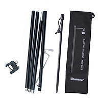 ShineTrip Outdoor Tent Camping Light Rack Multifunctional Portable Folding Aluminum Alloy Lamp Stand Camping Fishing