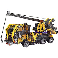 Xếp hình xe cần cẩu máy kéo (465 miếng ghép)