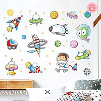 Tranh Dán Tường Cho Bé (CỰC RẺ) - Decal Dán Tường Cho Bé - Phòng Ngủ 3D TE51