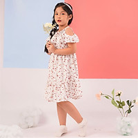 Váy đầm cho bé gái cao cấp Econice V014. Size 5, 6, 7, 8, 10 tuổi mặc mùa hè