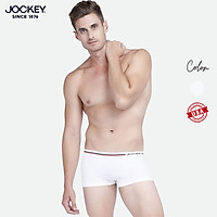 Quần Lót Nam Jockey Dáng Trunk Boxer Seam Free Màu Trắng Mềm Mại Kháng Khuẩn - JMMB9118-10