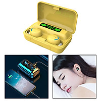 Bluetooth 5.0 Wireless LED Earbuds with Wireless Charging Case Waterproof TWS Stereo Headphones in Ear Built in Mic Headset