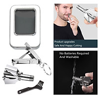 Portable Travel Manual Nose Ear Hair Trimmer Nose Hair Remover Nasal Shaver