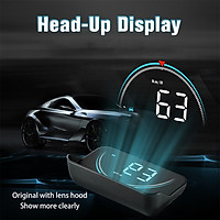 Car OBD2 Head Up Display OBD Hud Digital Speedometer Colorful Windshield Projector Specification:M8