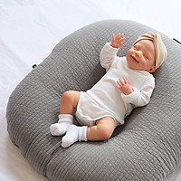 Gối chống trào ngược Rototo bebe chính hãng chất liệu Cotton chần bông