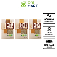 Combo 5 Gạo Hữu Cơ Ecoba Kim Mễ - Ecoba Organic Brown Rice 1kg