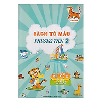 Sách Tô Màu 4D Ekidar Chủ Đề Phương Tiện